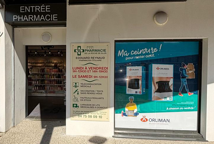 PHARMACIE DE LA ROCHE DE GLUN